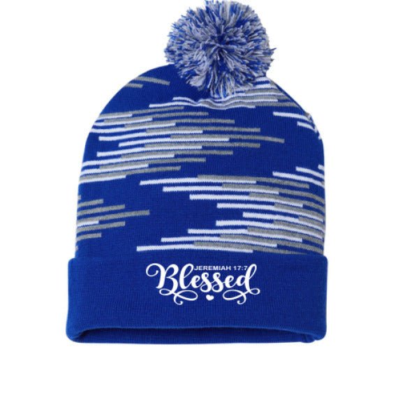 Blessed Adult Christian Beanie - ClaimedbyGodDesigns