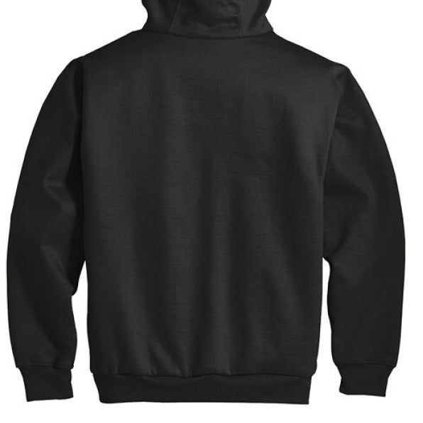 Man of Faith Men's Christian Heavyweight Full - Zip Hooded Sweatshirt With Thermal lining - ClaimedbyGodDesigns