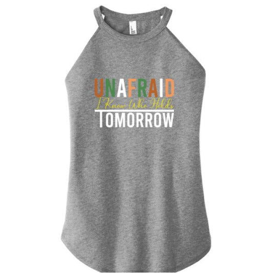 Unafraid Women’s Christian Tank Top - ClaimedbyGodDesigns