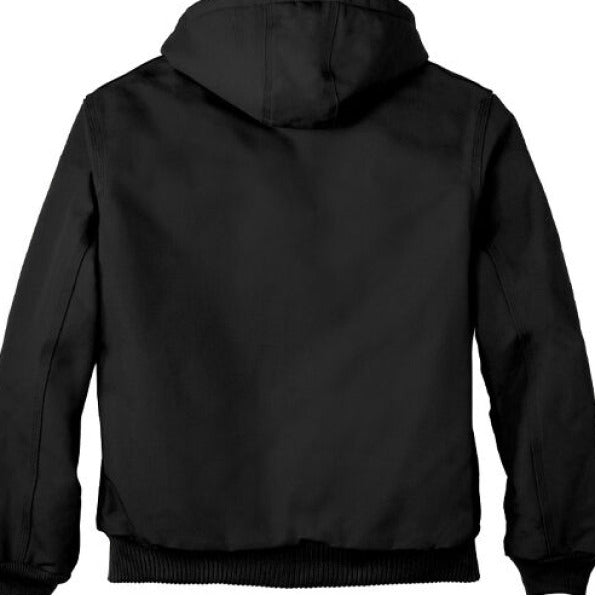 Dios Es Bueno Quilted Flannel lined Spanish Men's Christian Jacket - ClaimedbyGodDesigns