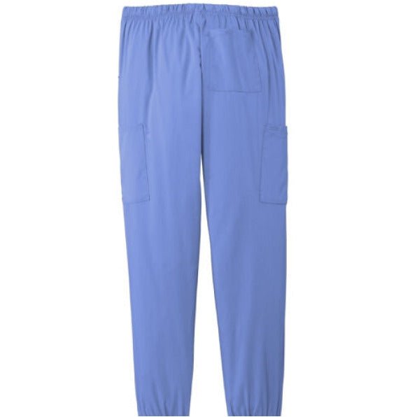 Faith Women's Christian Premiere Flex Jogger Scrub Pant – Comfortable, Functional, and Stylish Workwear - ClaimedbyGodDesigns