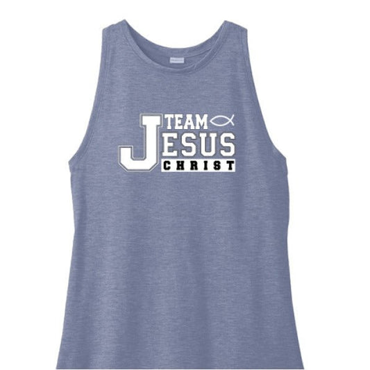 Team Christian Women's Tank Top – Lightweight, Breathable, and Performance - Driven Activewear - ClaimedbyGodDesigns