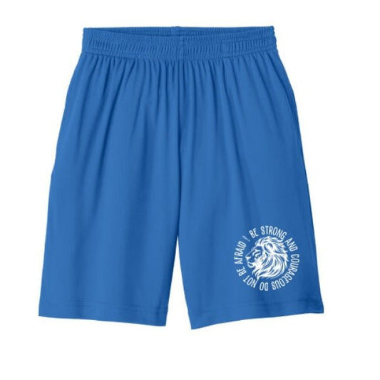 Be Strong Youth Christian Basketball Shorts - ClaimedbyGodDesigns