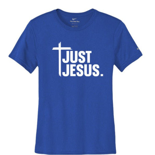 Just Him Women's Christian T-shirt - ClaimedbyGodDesigns