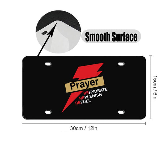 Prayer Christian Car License Plate-11.8”x5.9”
