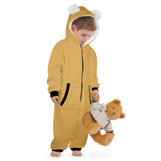 Fill Me Up One - Piece Zip up Hooded Christian Pajamas for Little Kids (toddler) - ClaimedbyGodDesigns