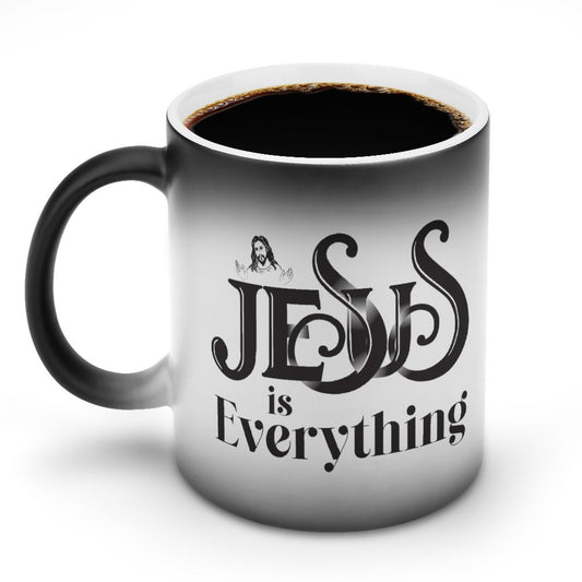 He Is Everything Christian Color Changing Mug (Dual-sided)