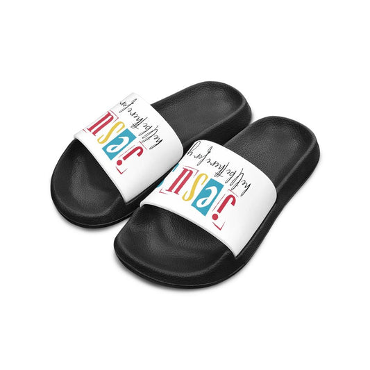 He'll Be There For You Christian Children's Sandals - ClaimedbyGodDesigns