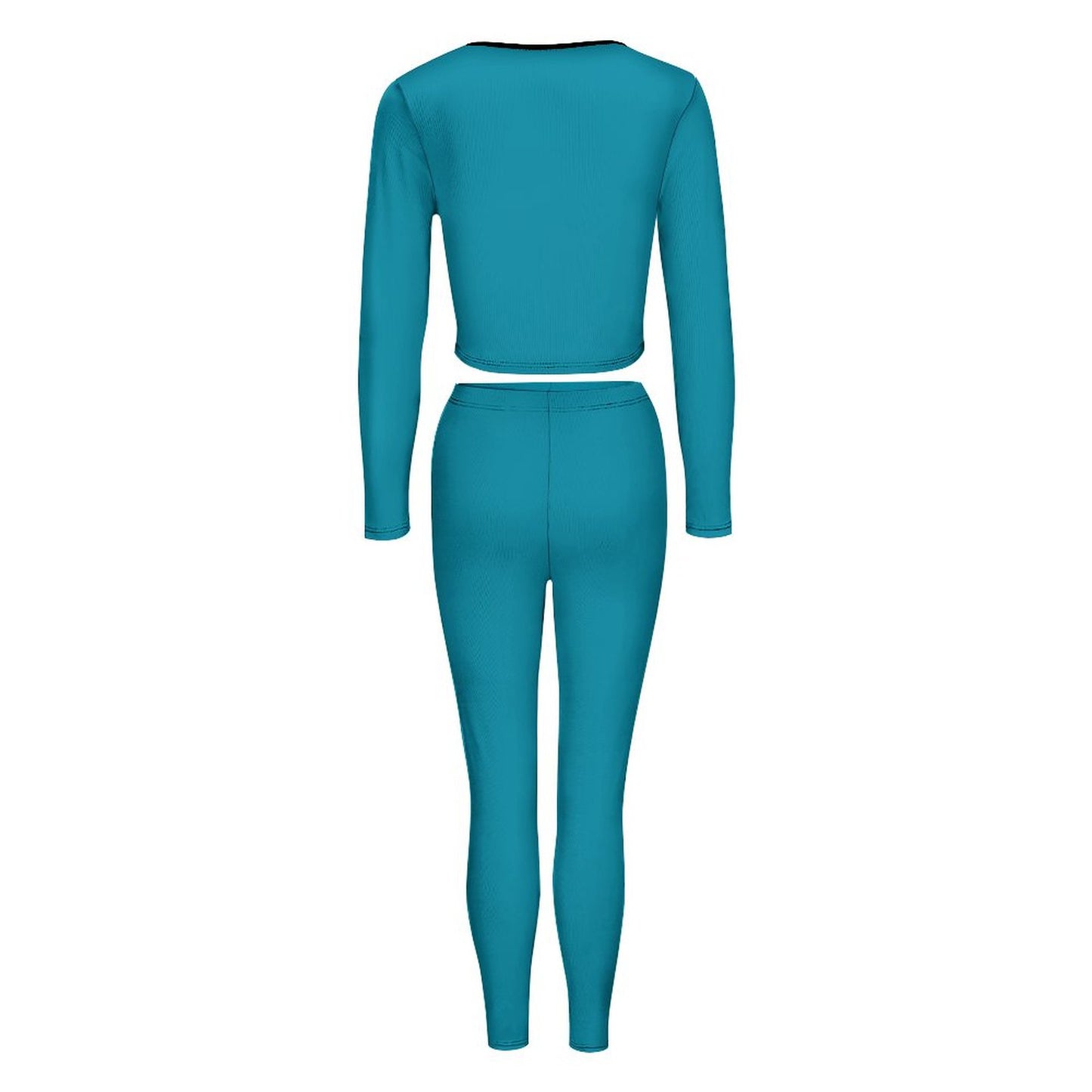 Faith Hope Love Women's Christian Casual Outfit V neck Sweatshirt Set SALE-Personal Design