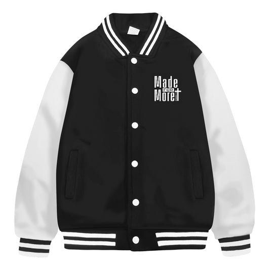 Made for More Christian Children's Letterman Jacket - ClaimedbyGodDesigns