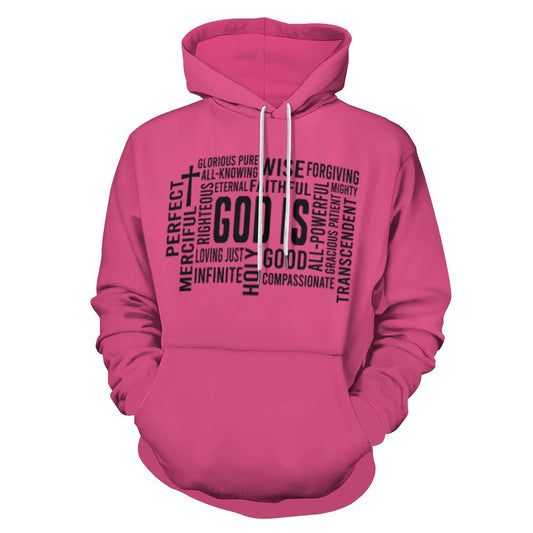 God Is Women's Christian Pullover Hooded Sweatshirt SALE-Personal Design