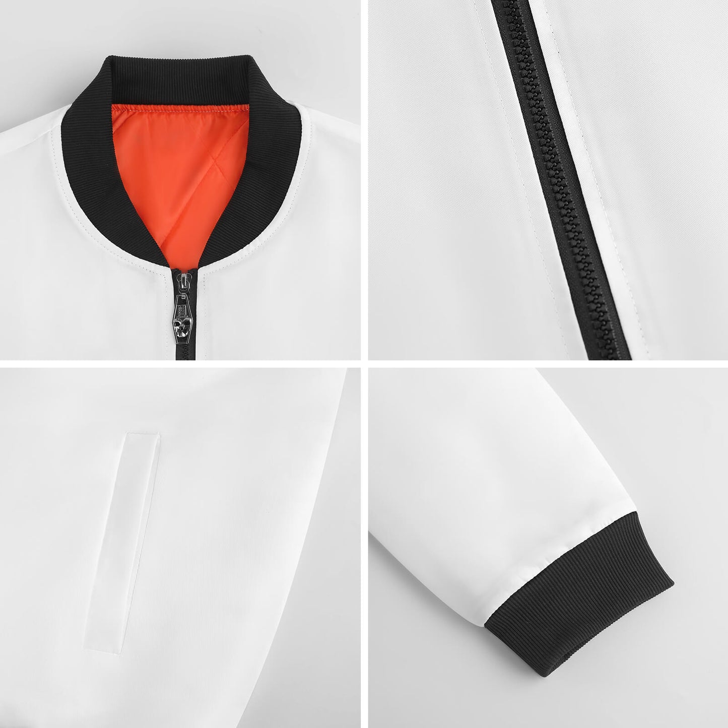 Christian Power Men's Christian Zipper Bomber Jacket