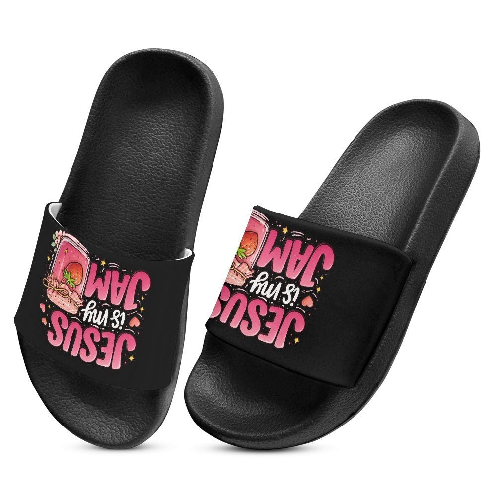 Jesus Is My Jam Christian Children’s Sandals - ClaimedbyGodDesigns