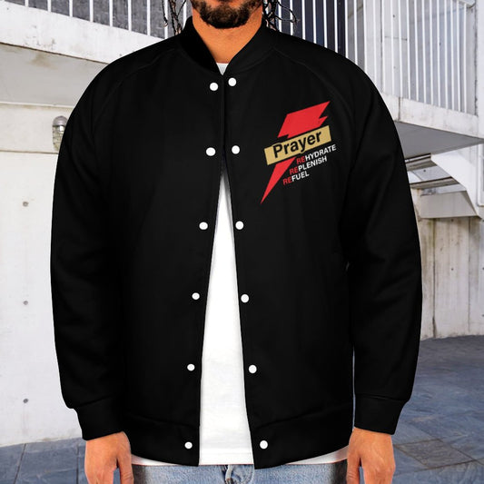 Prayer Rehydrate Replenish Refuel Men's Christian Jacket SALE-Personal Design