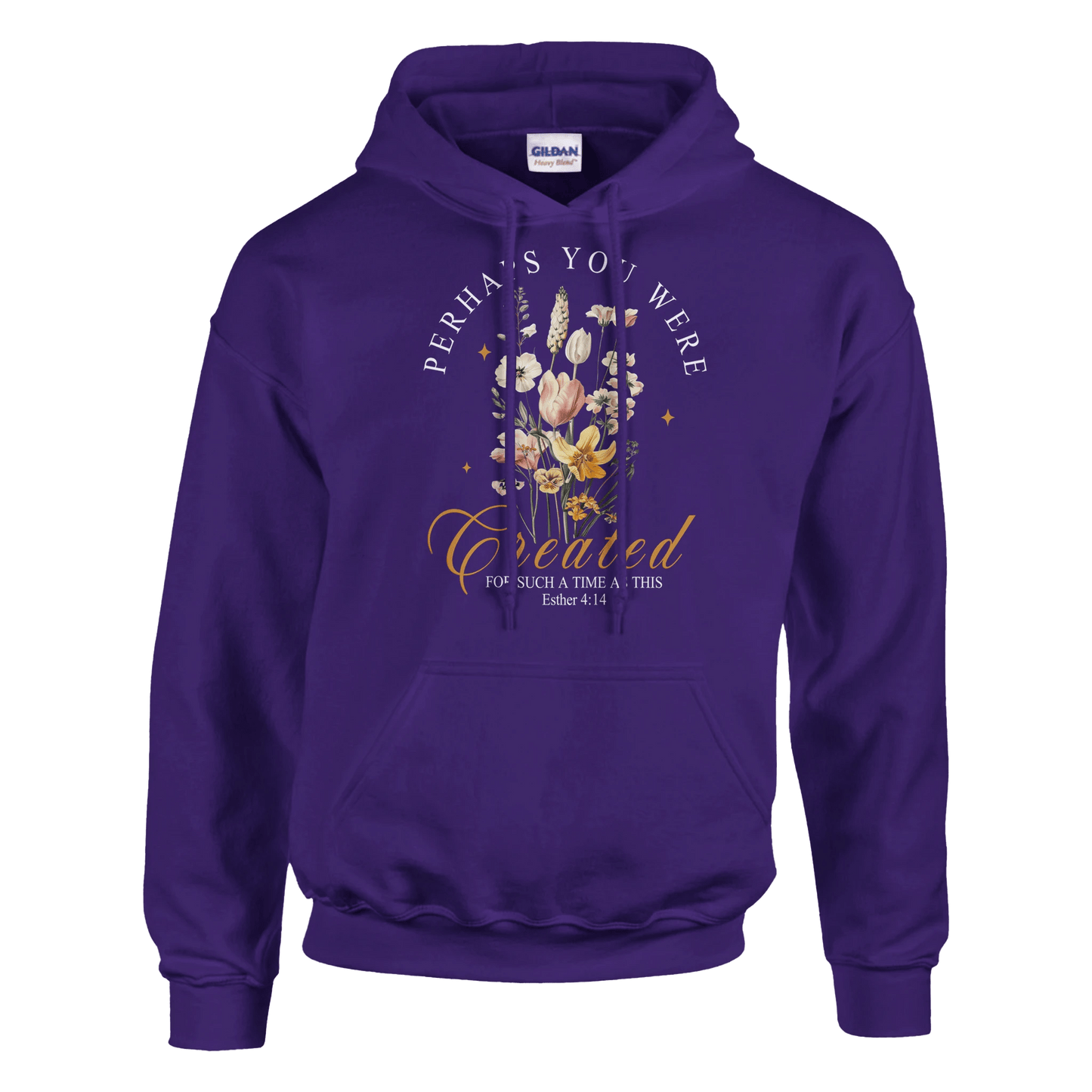 For Such A Time As This Women's Christian Pullover Hooded Sweatshirt - ClaimedbyGodDesigns
