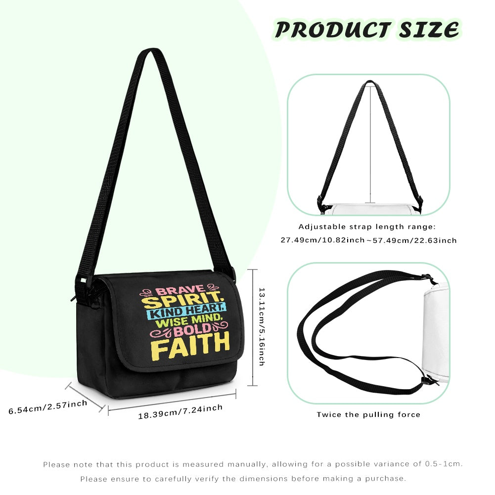 Bold Faith Christian Kids Flap Crossbody Bag