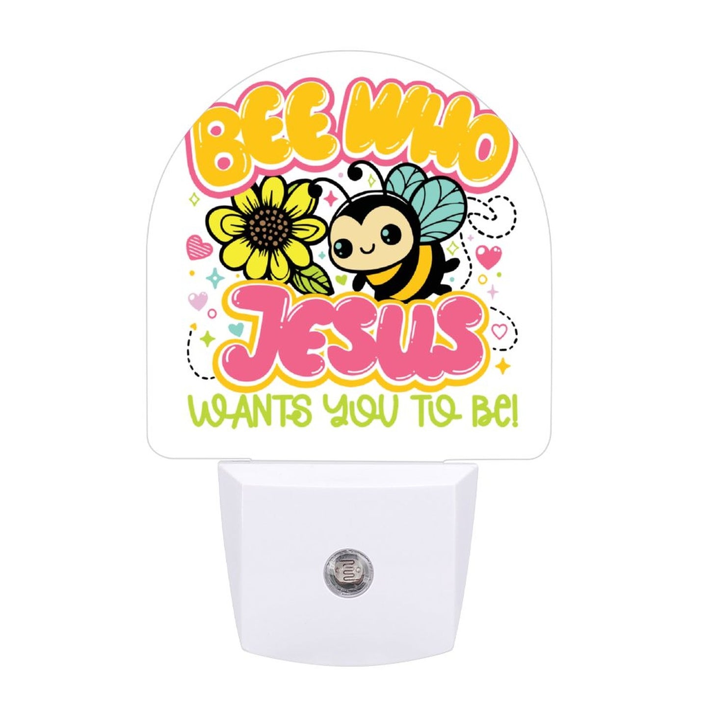 Be Who He Wants Christian Night Light For Kids - ClaimedbyGodDesigns