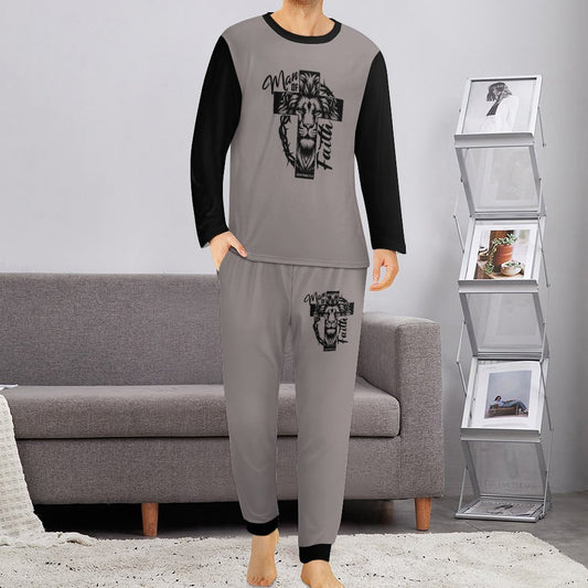 Man Of Faith Men's Christian Pajamas SALE-Personal Design