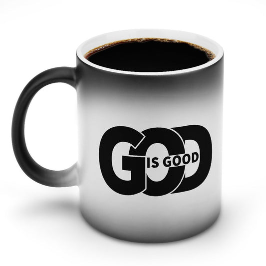 He Is Good Christian Color Changing Mug (Dual-sided )