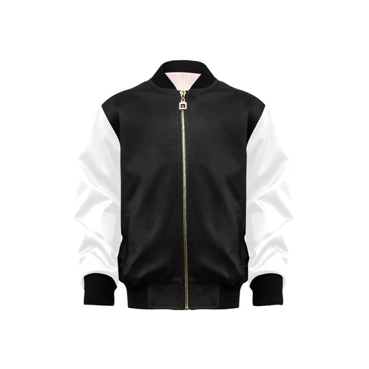 PROUD SUPPORTER Kids' Christian Bomber Jacket with Pockets - ClaimedbyGodDesigns