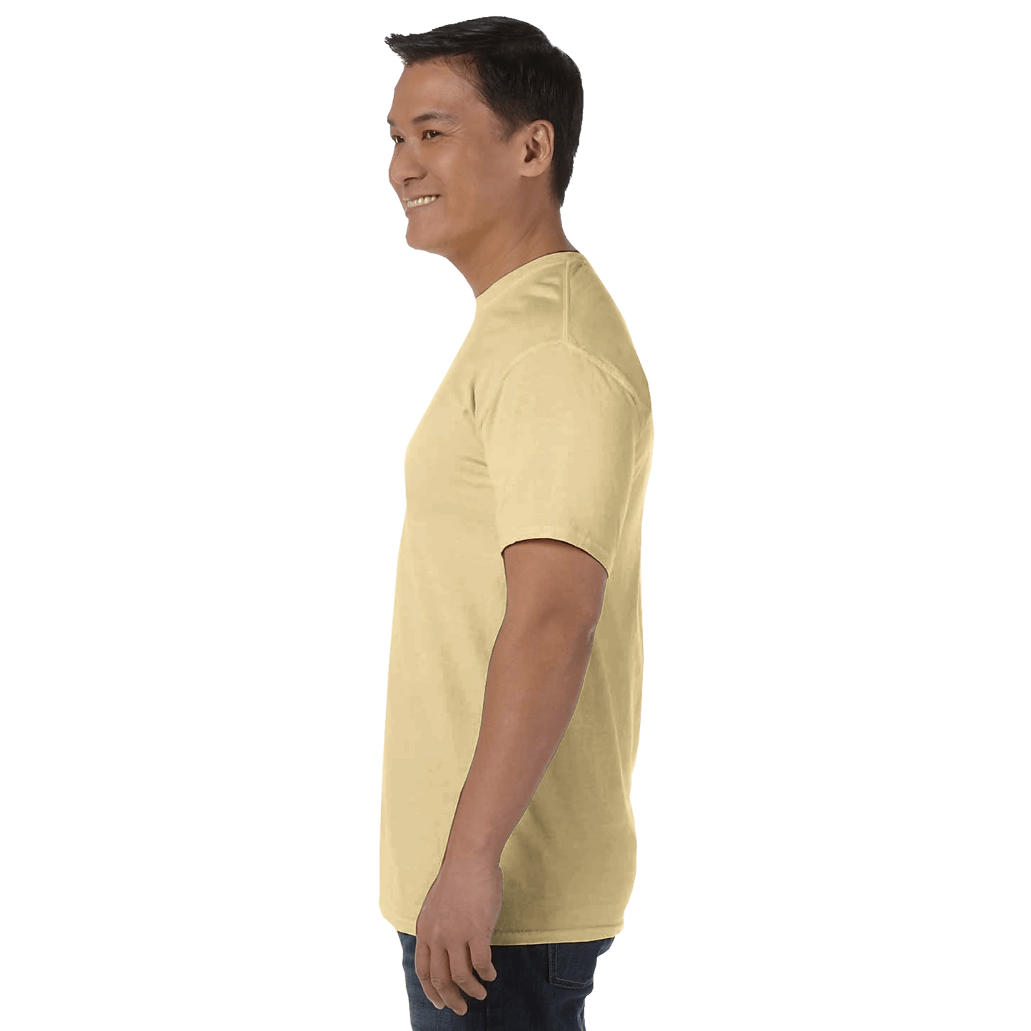 Blessed & Unbothered Christian Unisex Heavyweight Crewneck T-Shirt - ClaimedbyGodDesigns