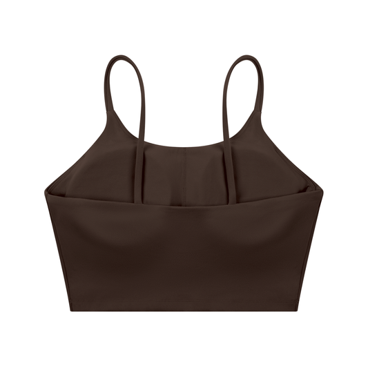 Trust God And Chill Women's Christian Spaghetti Strap Yoga Sports Bra