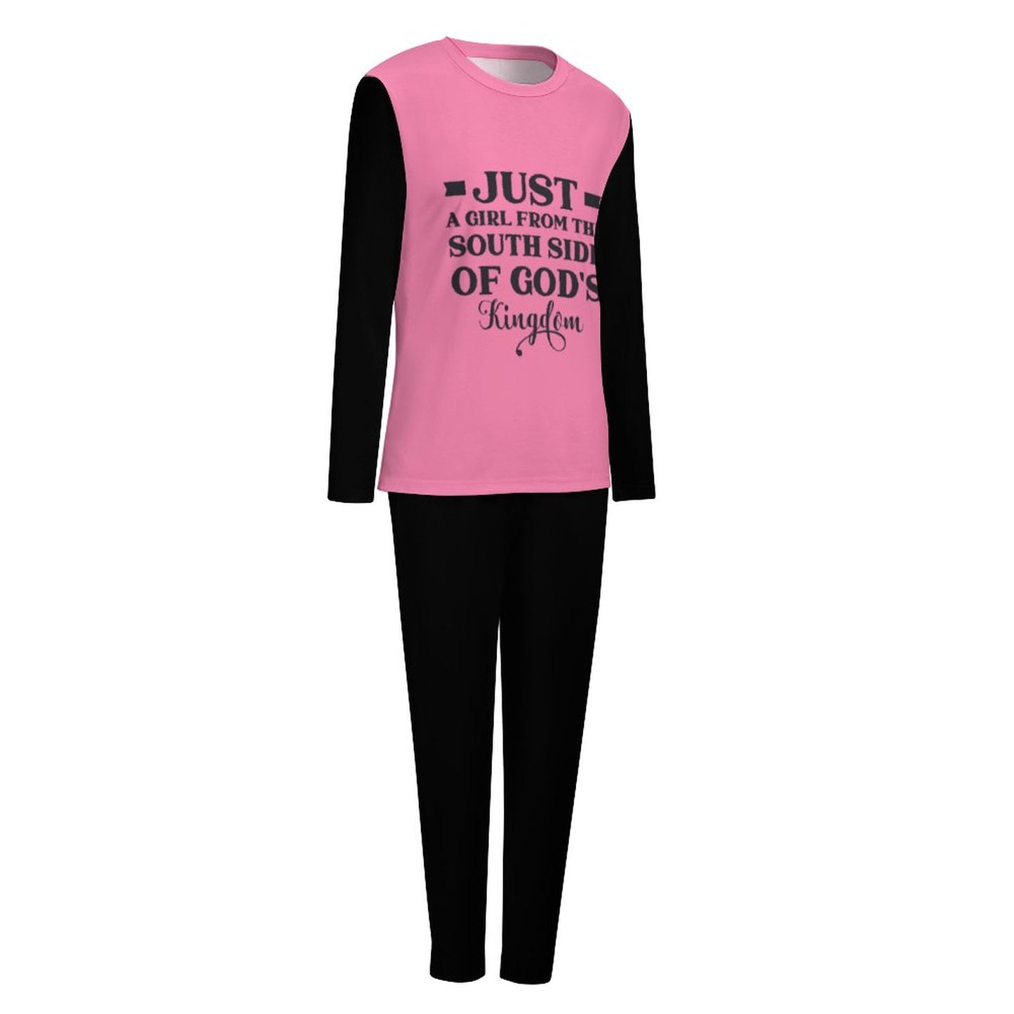 Just A Girl From The South Side Of His Kingdom Women's Christian Pajamas