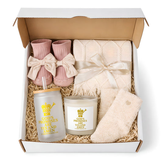 HIS PROMISES ARE YES AND AMEN — 2 Corinthians 1:20 New Beginnings Christian Gift Set - ClaimedbyGodDesigns