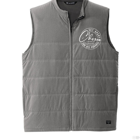 Set Apart and Chosen Men's Christian Vest - ClaimedbyGodDesigns