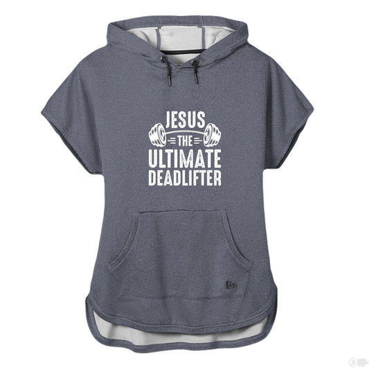 The Ultimate Deadlifter Women's Christian Gym Short Sleeve Hooded T-shirt - ClaimedbyGodDesigns