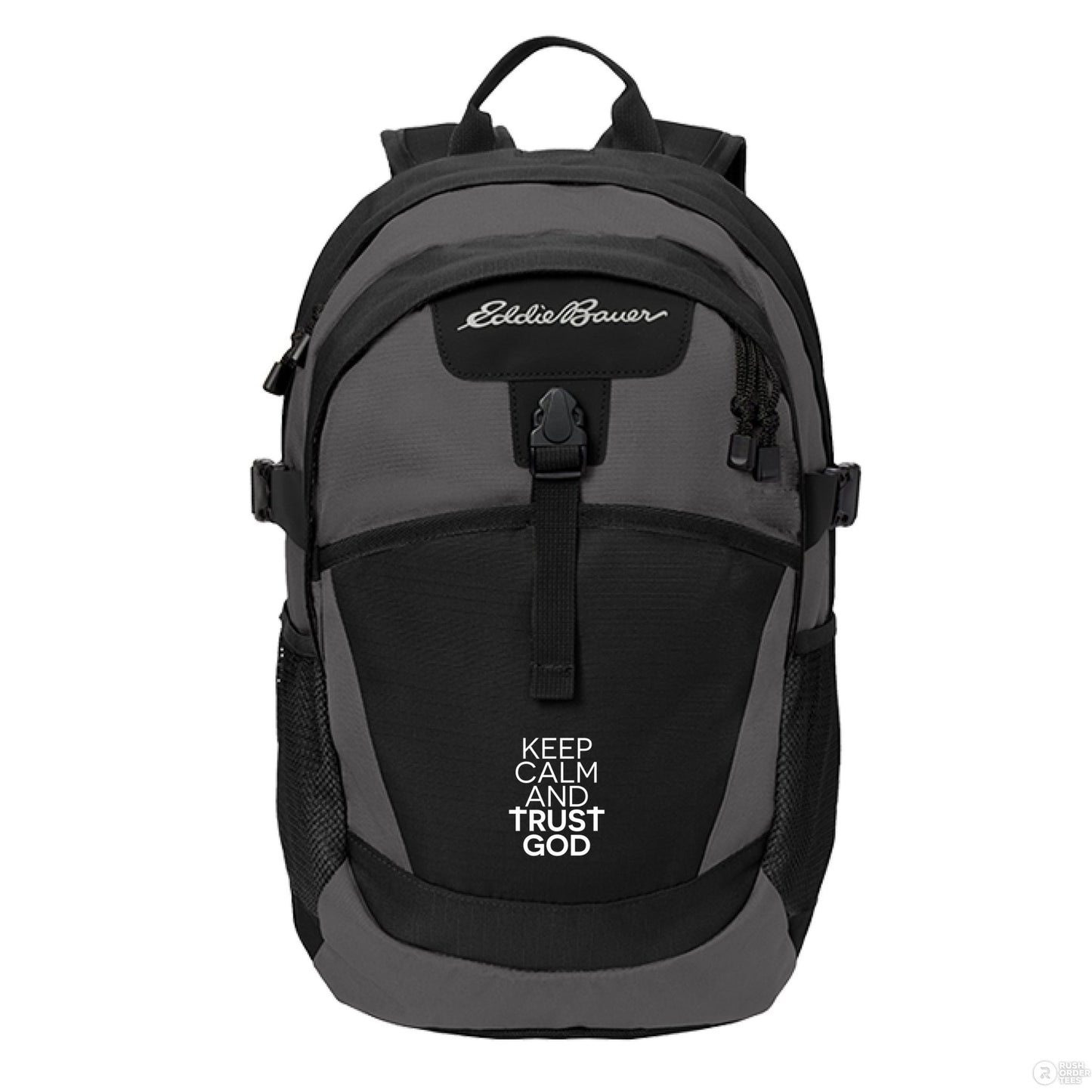 Keep Calm and Trust Him Christian Backpack - ClaimedbyGodDesigns