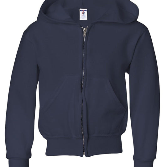 He Saved My Soul Youth Christian Full - Zip Hooded Sweatshirt - ClaimedbyGodDesigns