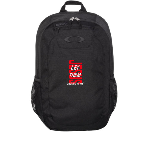 Let Them See You In Me Christian Backpack - ClaimedbyGodDesigns