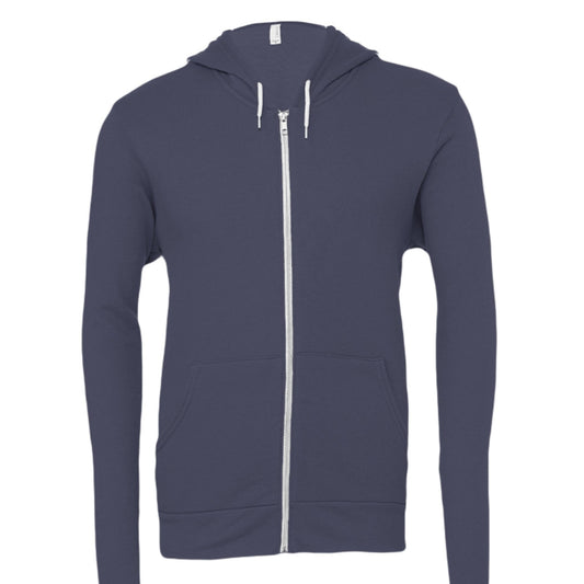 Wired For Worship Unisex Christian Full - Zip Hooded Sweatshirt - ClaimedbyGodDesigns