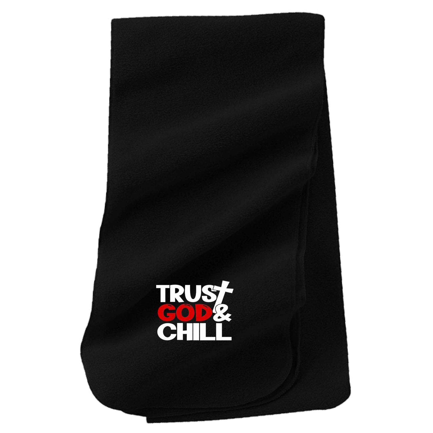 Trust Him And Chill Christian Scarf - ClaimedbyGodDesigns