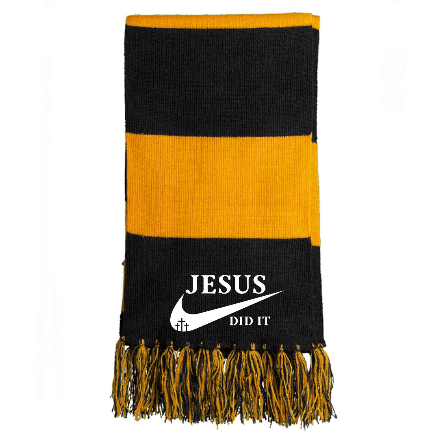 He Did It Christian Scarf - ClaimedbyGodDesigns
