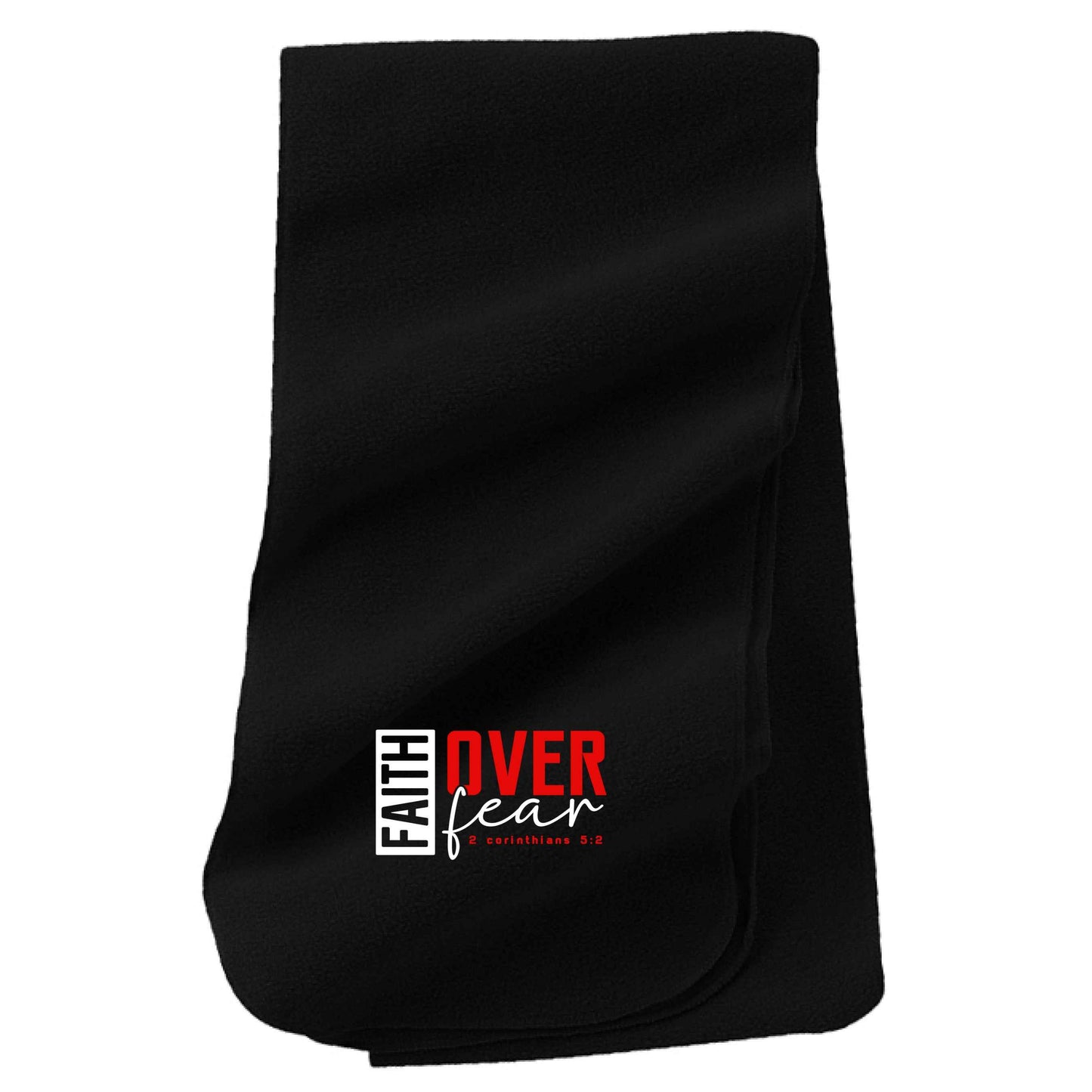 Faith Over Fear Christian Scarf - ClaimedbyGodDesigns