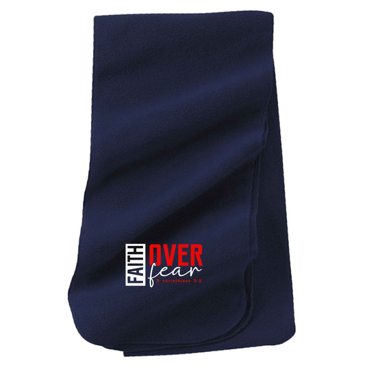 Faith Over Fear Christian Scarf - ClaimedbyGodDesigns