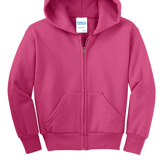 Nothing Can Stand Youth Christian Hooded Full - zip Sweatshirt - ClaimedbyGodDesigns