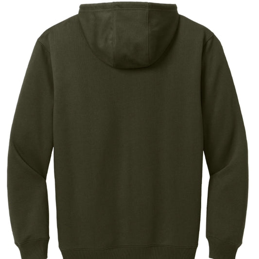 Faith Over Fear (2) Men's Christian Tough Fleece Pullover Hooded Sweatshirt - ClaimedbyGodDesigns