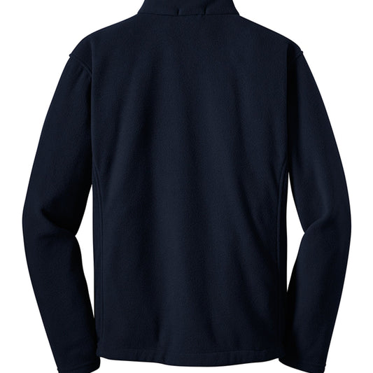 Stand For The Flag Kneel For The Cross Men's Christian Patriotic Fleece Jacket - ClaimedbyGodDesigns