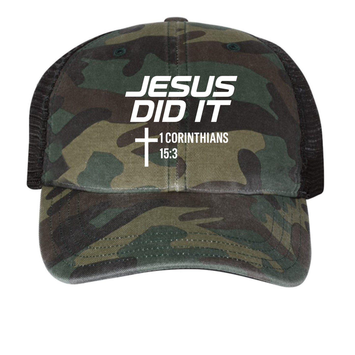 Green Camo/ Black - FRONT