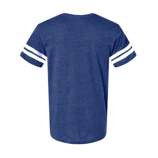 Jesus' Biggest Fan Men's Christian Football Fine Jersey T-shirt - ClaimedbyGodDesigns
