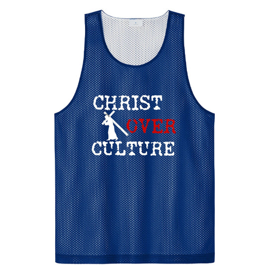 Christ Over Culture Men's Christian Tank Top - ClaimedbyGodDesigns