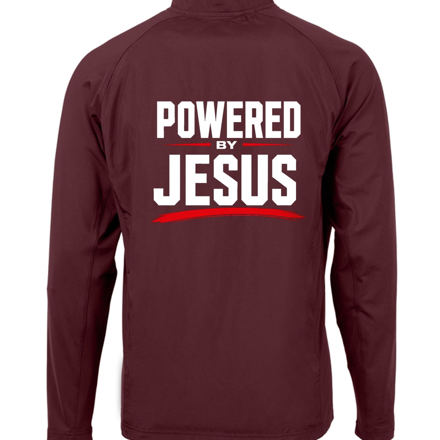Powered By Jesus Men's Christian Jacket - ClaimedbyGodDesigns