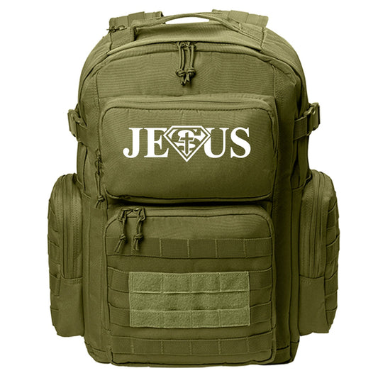 Jesus(1) Christian Backpack - ClaimedbyGodDesigns