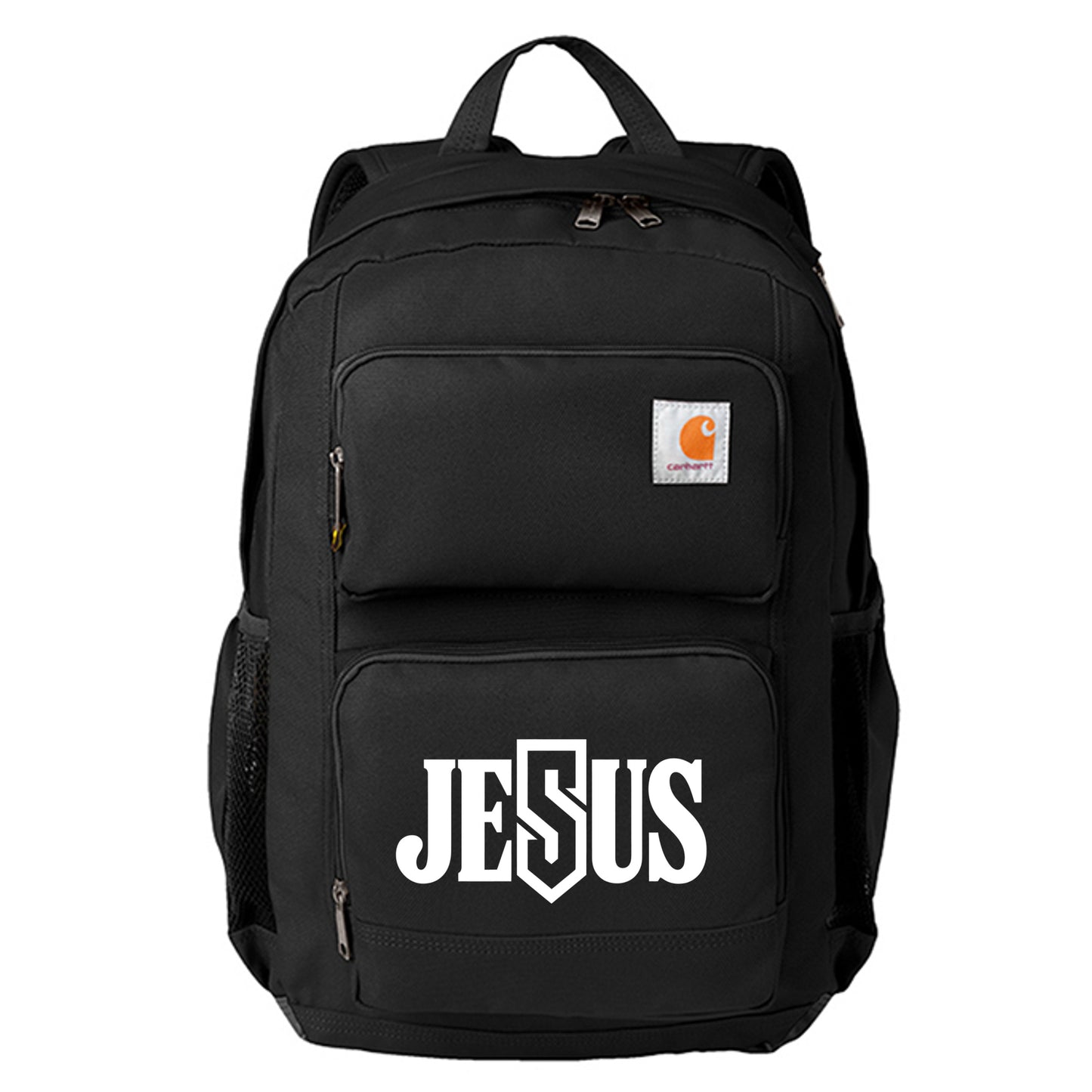 Jesus(2) Christian Backpack - ClaimedbyGodDesigns