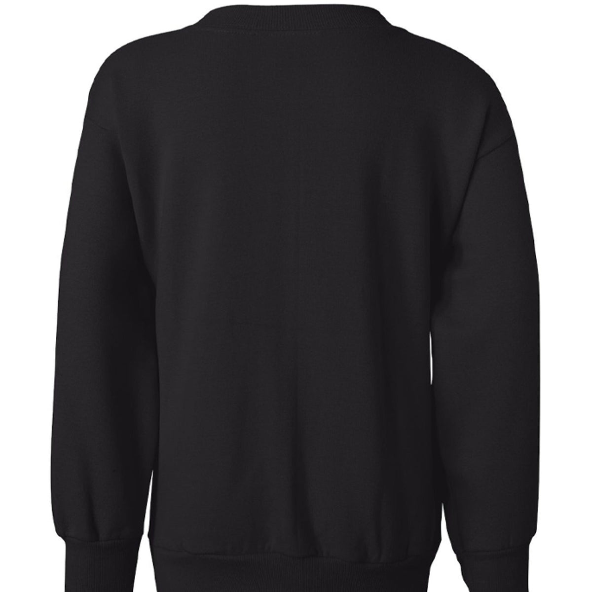 Gen Z Christian Sweatshirt | Holy Vibes Only — No Cap Psalm 23 | 7.8oz PrintPro XP Youth Faith Crewneck | Christian Streetwear Apparel - ClaimedbyGodDesigns