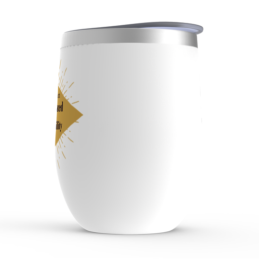 In Christ I Am A Realized Impossibility Stemless Wine Tumbler 12oz