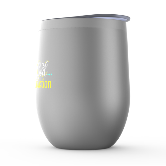 Child Of God Under Construction Stemless Wine Tumbler 12oz